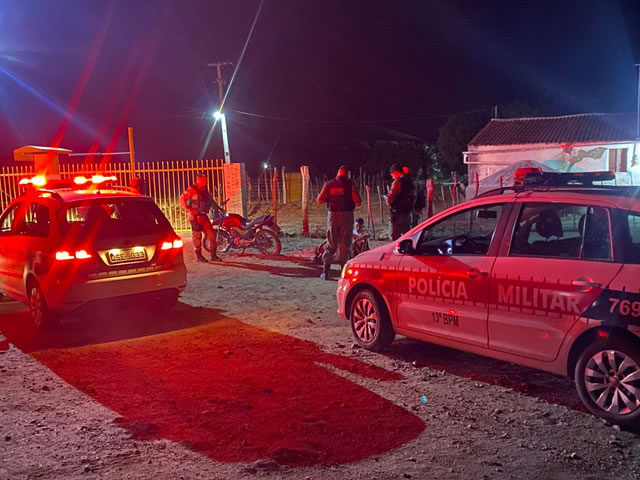 Posteriormente os infratores da Lei foram conduzidos à delegacia de Polícia Civil para serem tomadas as medidas que necessita o caso (Foto: Divulgação PMPB)