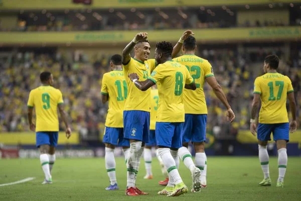 A Seleção venceu mais uma e está praticamente garantida na Copa do Mundo de 2022 (Foto: Lucas Figueiredo/CBF)/