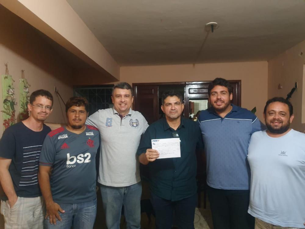 PSDB recebe filiação de professor da UFCG. (Foto: Reprodução).