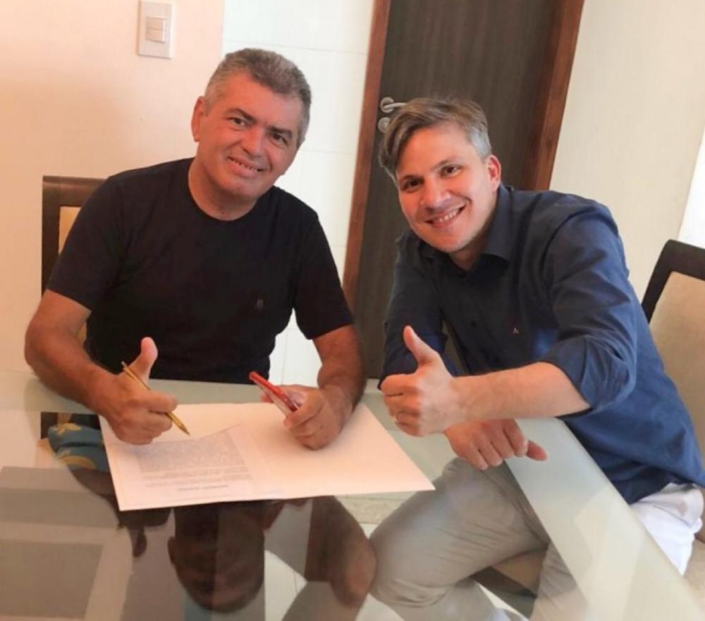 PSDB de Sousa recebe filiação do advogado Cláudio Diniz. (Foto: Reprodução).