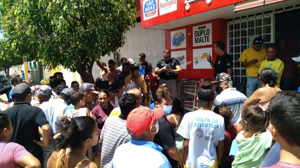 O Destacamento de Polícia Militar e conseguiram surpreender os suspeitos no momento da fuga. (Foto: Reprodução).