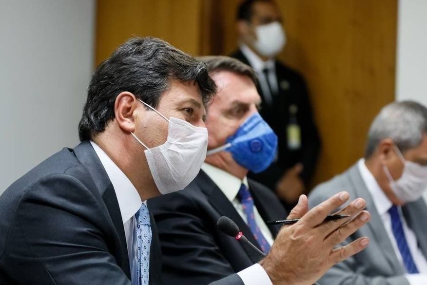 Mandetta fica no Ministério da Saúde. (Foto: Reprodução).
