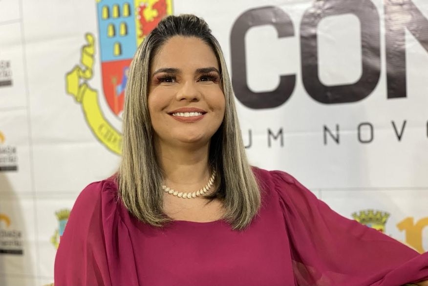 A atual prefeita de Conde, Karla Pimentel, teve seu diploma cassado por decisão da 3ª Zona Eleitoral de Santa Rita (Foto: Reprodução)