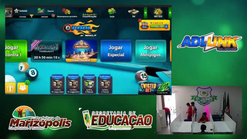 Projeto Jogos Escolares Municipais Digitais (JEMD) foi uma criação da Secretaria de Educação de Marizópolis (Foto: Reprodução/You Tube)