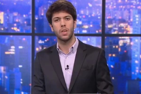 Caio Coppolla na CNN Brasil (Foto: Reprodução/CNN Brasil)