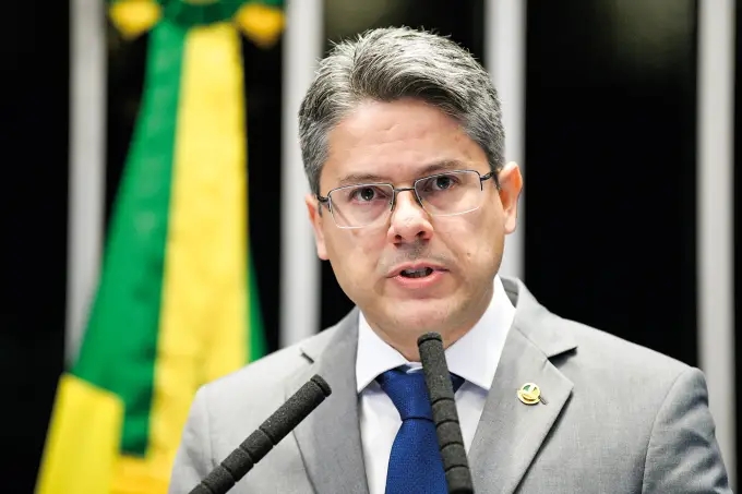 Alessandro Vieira participou da CPI da Pandemia, no Senado Federal (Foto: Pedro França/Agência Senado)