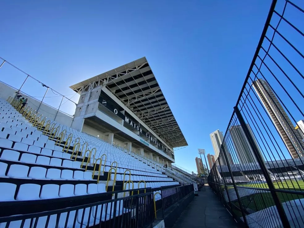 Estádio Frasqueirão recebe ABC x Sousa — Foto: Augusto César Gomes