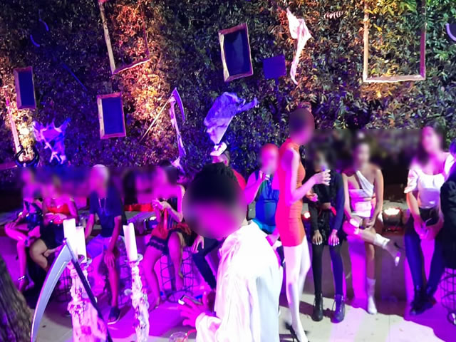 Os convidados da festa ao presenciarem o fato, tentaram partir para cima da guarnição, porém foram contidos com o reforço policial que chegou para prestar apoio (Foto: Reprodução)