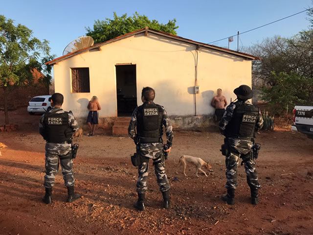 Operação integrada para combater crimes de roubo e furto é desencadeada no município de Cachoeira dos Índios