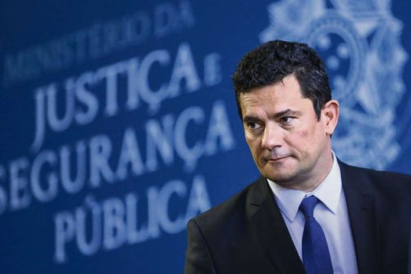 Sérgio Moro anuncia demissão. (Foto: Reprodução).
