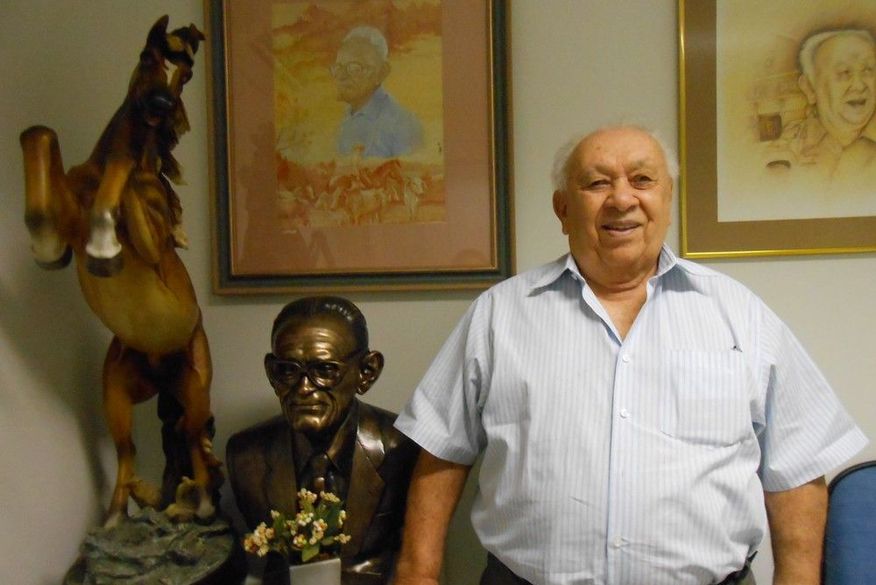 João Claudino morreu aos 90 anos (Foto: Gilcilene Araújo/G1)
