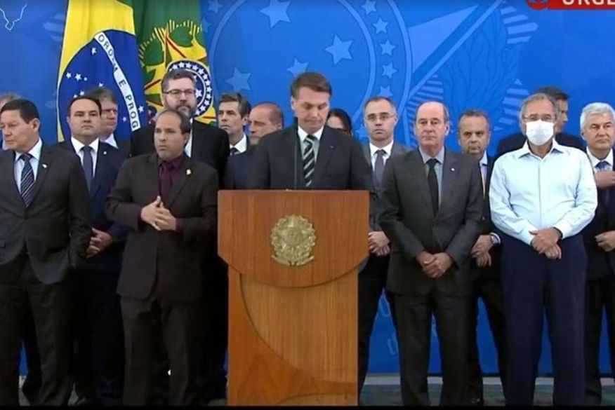 O presidente ainda ironizou: 