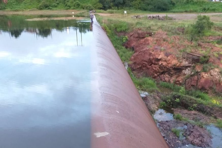 Autoridades expedem recomendações para impedir aglomerações no Açude de São Gonçalo . (Foto: Reprodução).