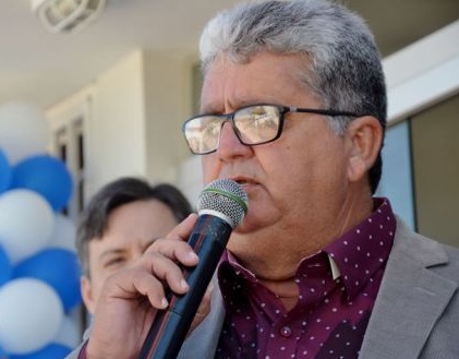 Prefeito do município Vieirópolis, José Célio Aristóteles. (Foto: ReporterPB). 