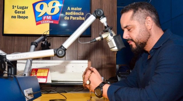 Radialista Elson Júnior testa positivo para o coronavírus. (Foto: Reprodução).