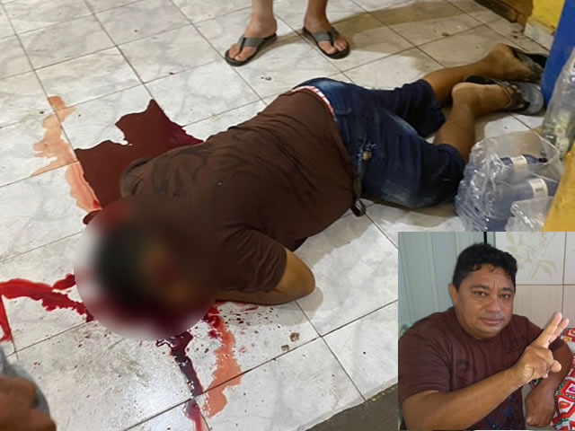 O caso chocou a população da pacata cidade, tendo em vista a forma de como ocorreu o assassinato de Emanuel Alexandre e por outros dois homens terem sido alvejados (Foto: Reprodução)