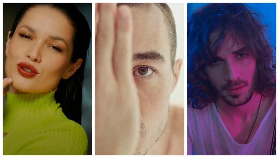 Juliette, Tiago Iorc e Fiuk: astros da música pop brasileira tropeçaram em singles questionáveis (Fotos: reprodução/Youtube/Juliette/TiagoIorc/FIUK)