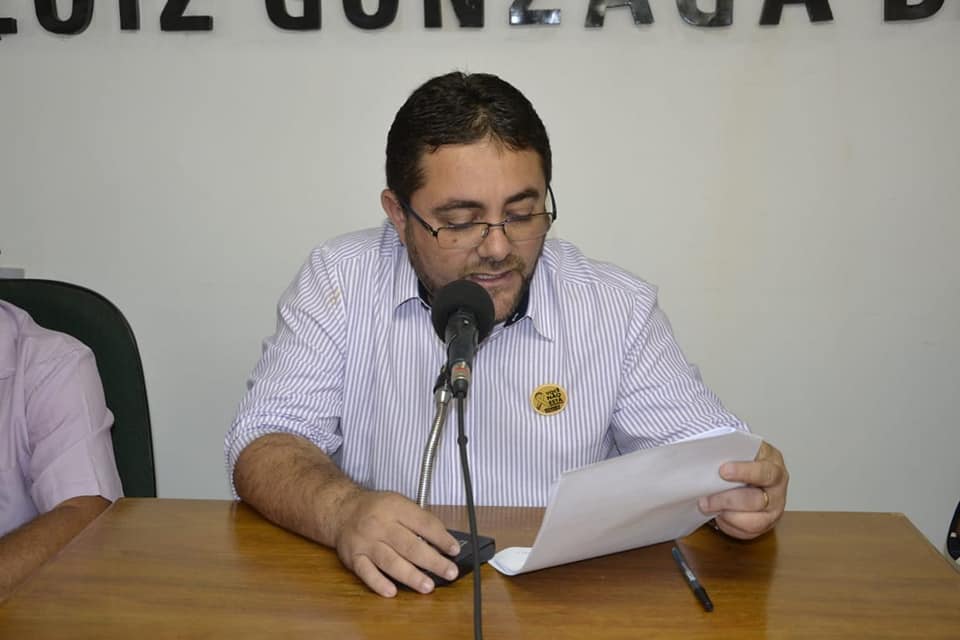 Prefeito do município de Santa Cruz-PB, Paulo César Ferreira. (Foto: Reprodução).