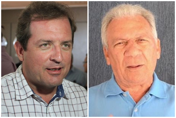 Prefeito de Sousa, Fábio Tyrone X Prefeito de Cajazeiras, Zé Aldemir. (Foto: Reprodução).