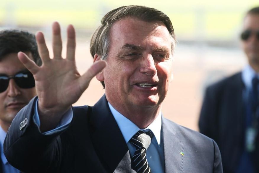 Bolsonaro afirmou que Trump vai enviar 2 milhões de comprimidos (Foto: Reprodução).