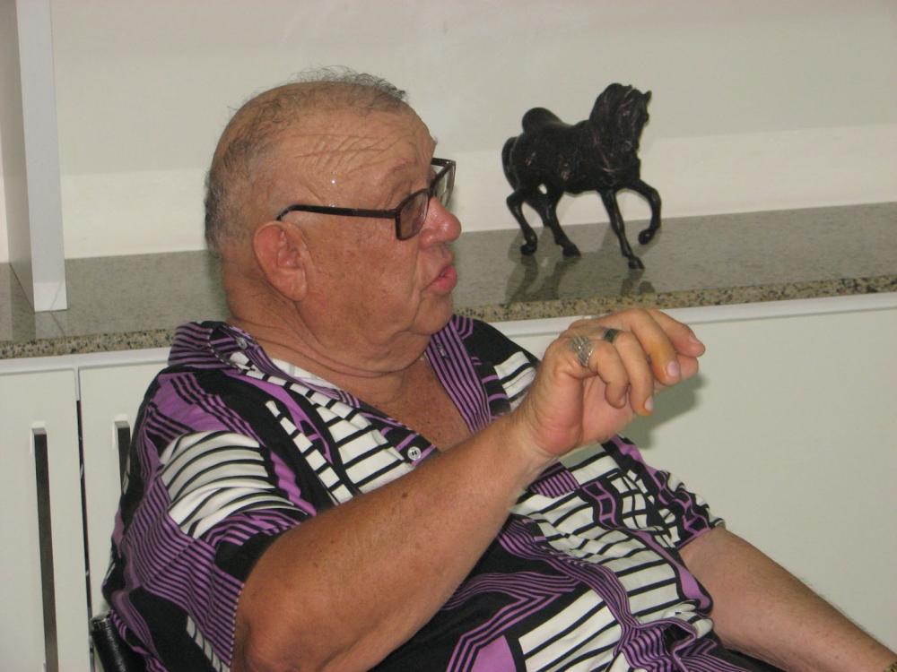 Estado de saúde de Chico Cardoso é considerável grave após queda. (Foto: Reprodução). 