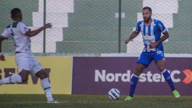 Sousa vence o CSA no Marizão (Foto: Morgana Oliveira / CSA)
