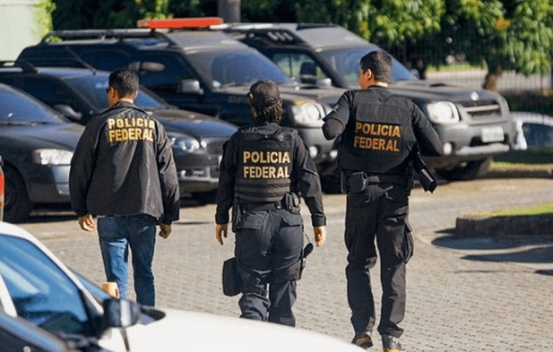 A Polícia Federal cumpriu mandados de prisão e busca e apreensão em diversas cidades, inclusive São Bento (Foto: Divulgação/Polícia Federal)