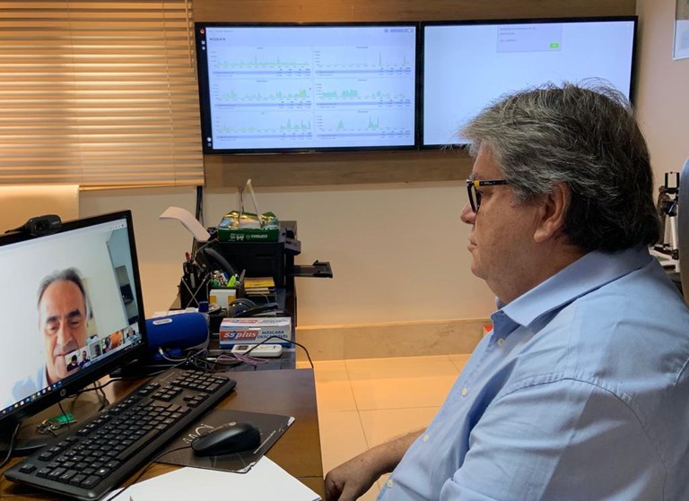 Governador João Azevedo. (Foto: Reprodução).