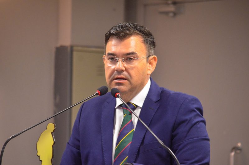 Deputado estadual Raniery Paulino - MDB. (Foto: Reprodução).