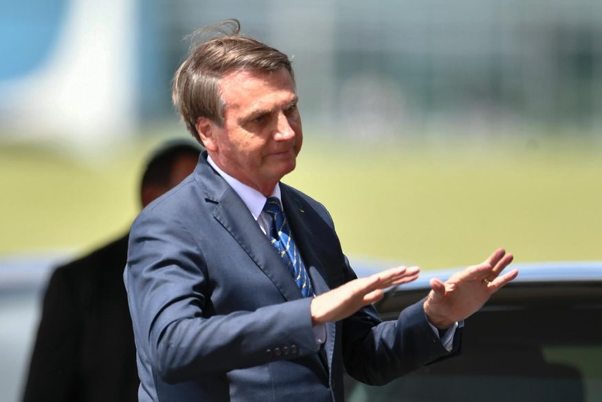 Ao final o presidente ainda comemorou a saída de Moro da pasta: “Graças a Deus ficamos livres dele” (Foto: Reprodução).