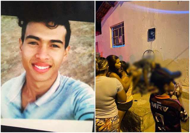 O crime de morte chocou a população do município de São Mamede, tendo em vista o jovem aparentemente não tinha envolvimento com o crime (Foto: Reprodução)