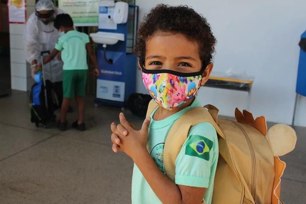 Perguntas e respostas sobre a volta às aulas. — Foto: Semec