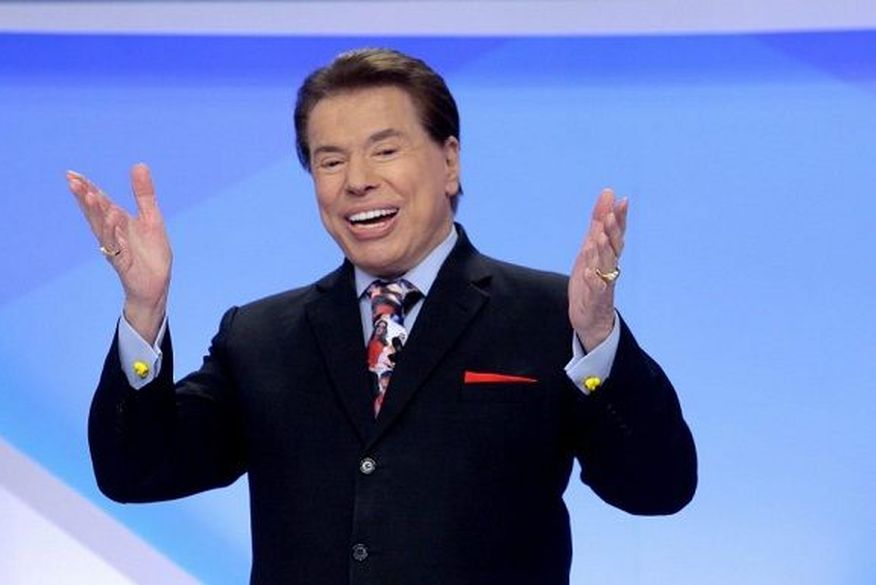 O apresentador Silvio Santos do SBT (Foto: Reprodução).