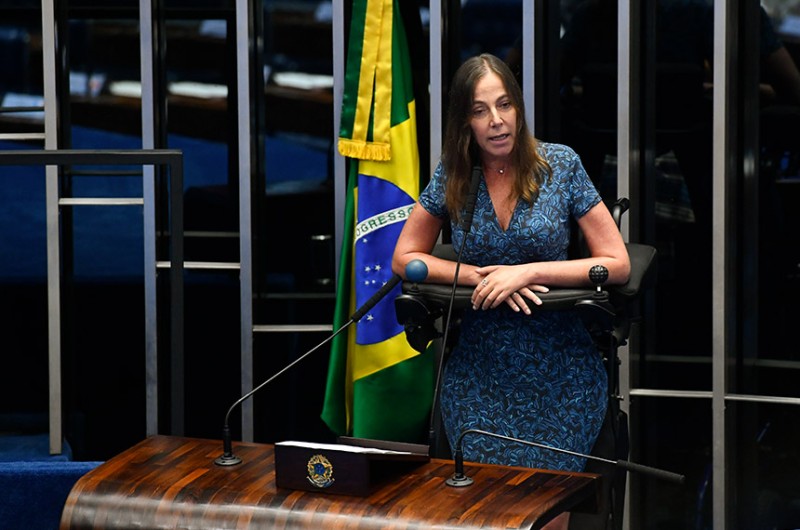 A senadora é integrante e porta-voz da Comissão Mista Permanente sobre Migrações Internacionais e Refugiados (CMMIR) do Congresso Nacional e foi designada pelo presidente da Casa, Rodrigo Pacheco - Marcos Oliveira/Agência Senado