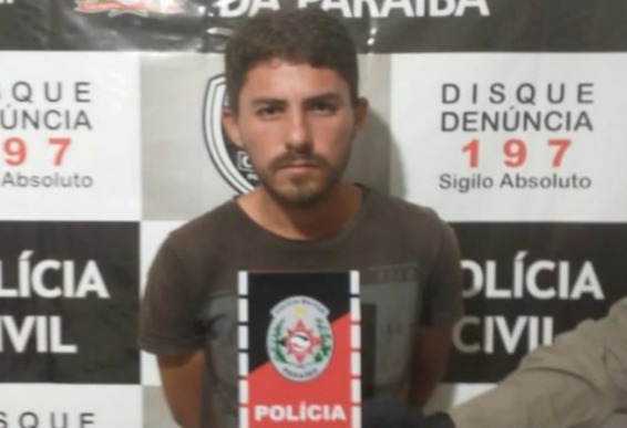 Posteriormente, Mateus Miranda foi encaminhado à delegacia de Polícia Civil e após os procedimentos necessários, ficou à disposição da Justiça (Foto: Reprodução)