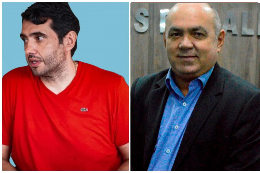André Gadelha agora tem o apoio do vereador Carlos José (PSDB), de Marizópolis (Foto: Debate Paraíba)