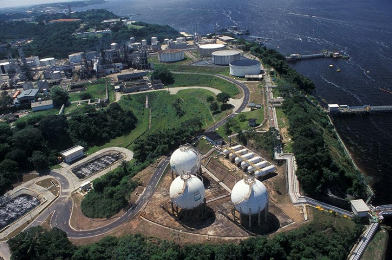 Refinaria Isac Sabbá (Reman), da Petrobras, em Manaus - Juarez Cavalcanti / Agência Petrobras