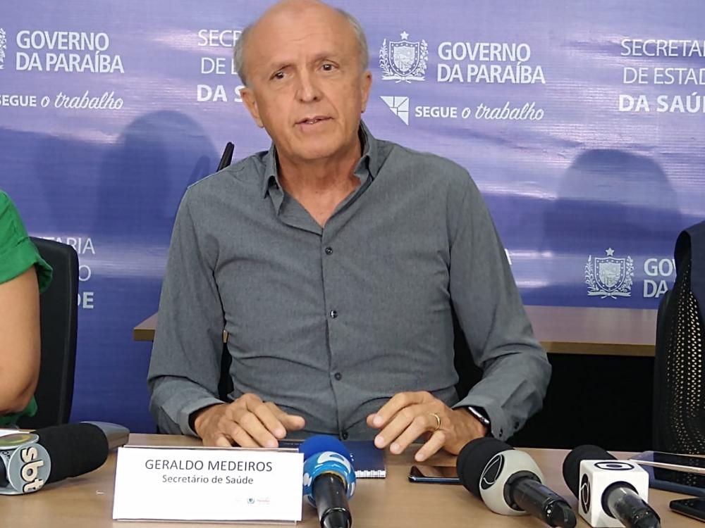 Secretário Geraldo Medeiros foi multado em R$ 5 mil reais. (Foto: Reprodução).
