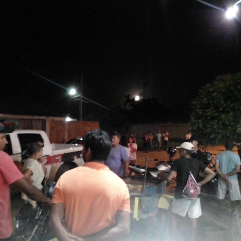 Uma unidade de resgate do SAMU foi acionada para prestar socorro à vítima, e em seguida fez o encaminhamento ao Hospital Regional de Sousa (Foto: Reprodução)