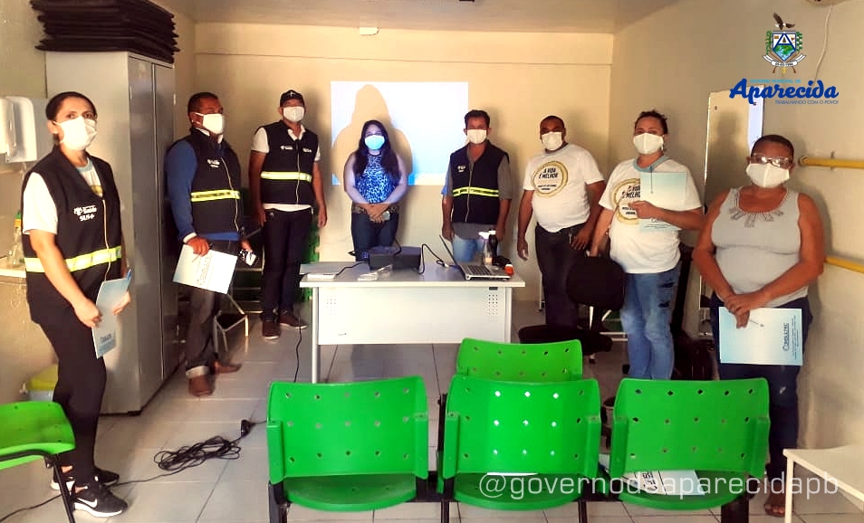 Município de Aparecida qualifica profissionais da saúde. (Foto: Assessoria).