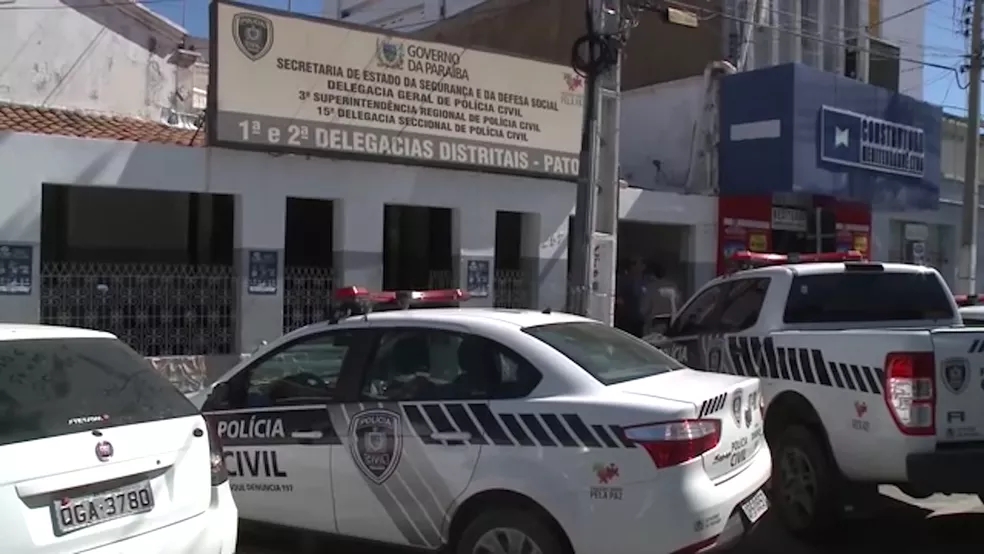 Delegacia de Patos — Foto: Reprodução/TV Paraíba