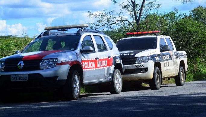 Policiais do 12º Batalhão e da Força Tática da Unidade chegaram até uma dupla. (Foto: Reprodução).