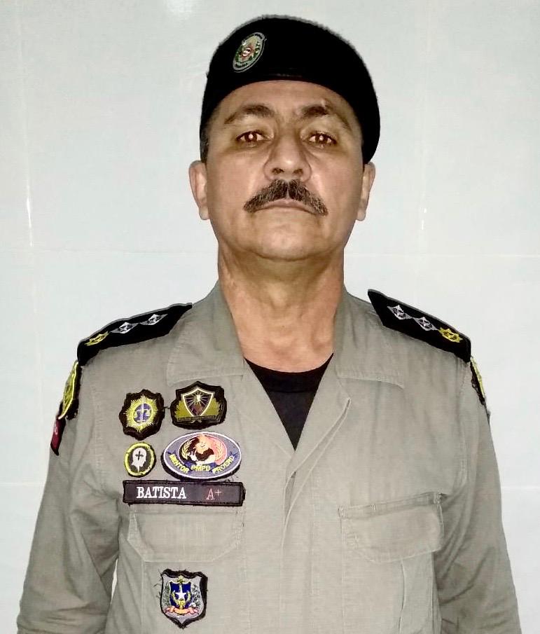 Major Francisco Batista de Sousa foi promovido ao posto de Major. (Foto: Divulgação). 