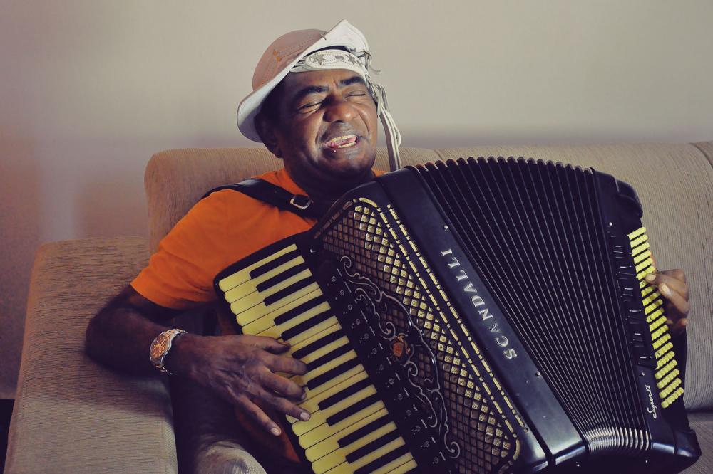 Cantor e compositor Pinto do Acordeon está em estado grave. (Foto: Reprodução).