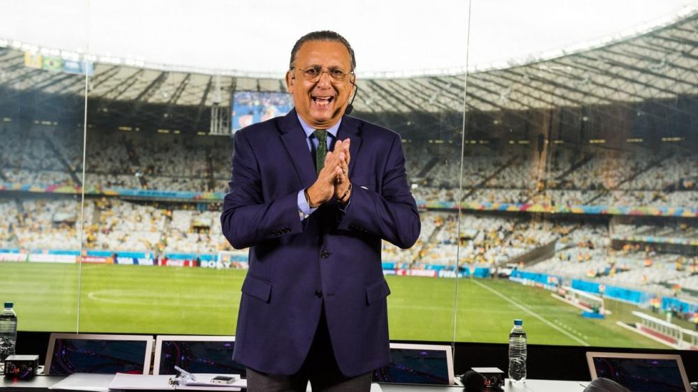 Galvão Bueno narrou diferentes Copas do Mundo (Foto: João Miguel Júnior/TV Globo)
