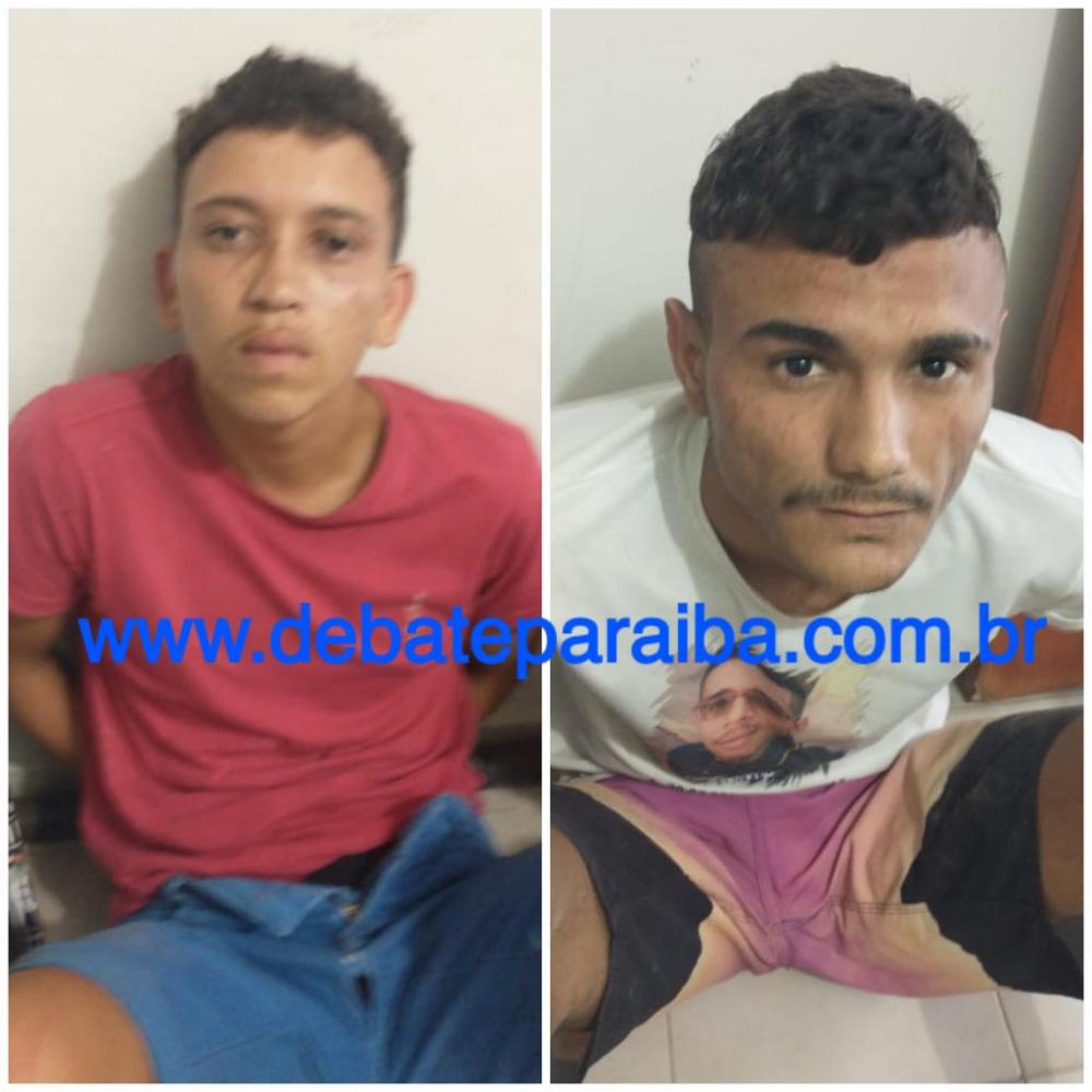 Acusados de praticarem roubo em depósito de bebidas são presos em ação da Polícia Militar na zona rural de Lastro
