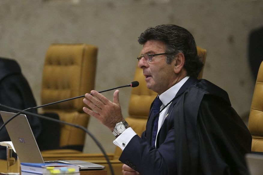 Bolsonaro iniciou um movimento para construir diálogo com Fux, que tomará posse em setembro na presidência do STF, no lugar de Dias Toffoli. (Foto: Reprodução).