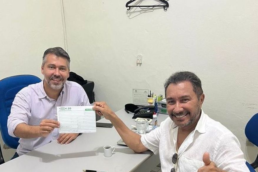 Leonardo Gadelha e Samuka Duarte. (Foto: Reprodução).