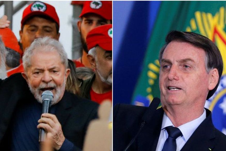 Ex-presidente Lula e presidente Bolsonaro (Foto: REUTERS/MONTAGEM R7).