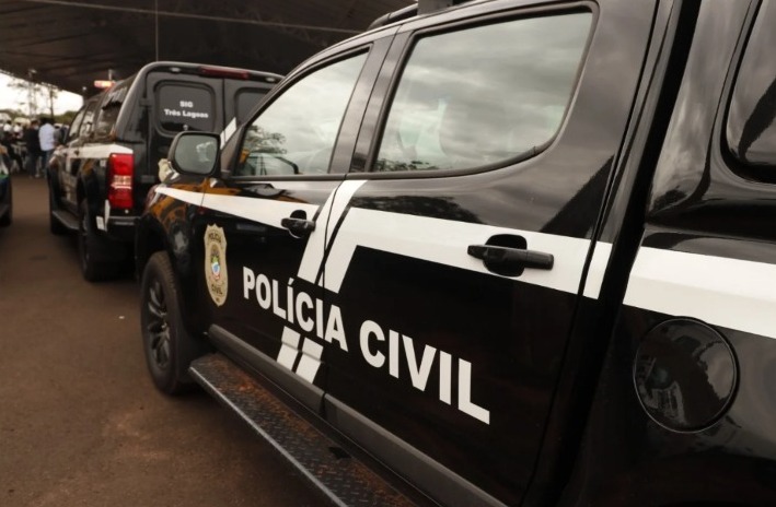 Após os procedimentos legais o acusado foi encaminhado a penitenciária de Dourados/MS e encontra-se a disposição da Justiça (Foto: Reprodução)